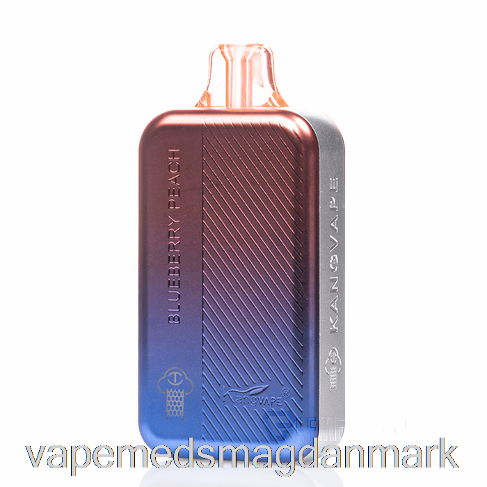 Vape Med Smag Kangvape Tc8000 Engangs Blåbærfersken